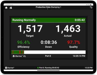 XL Sidekick scoreboard screen.