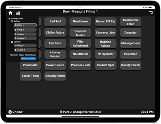 XL Sidekick data screen.
